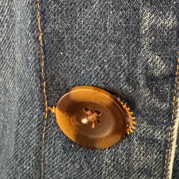 Boden blue denim button-up jacket - Picture 10 of 14